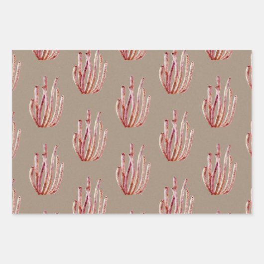 Kraft Paper Waterverf Coral Reef (Voorkant)