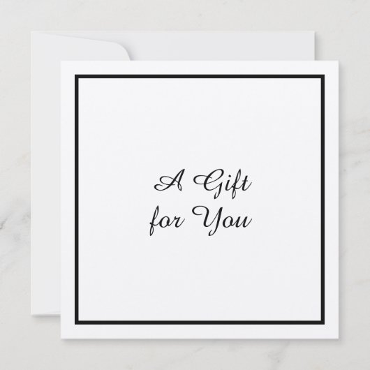 Kraft PaperArtist Studio Cadeaubon Sjabloon (Achterkant)