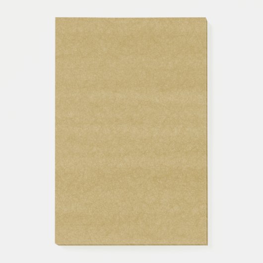 Kraft Papier Stijl Blanco Post-it® Notities Notes (Voorkant)