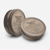 Kraft Papier Stijl Cosmetica Kruik Label