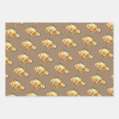 Kraft Papier Waterverf Zee Schildpad & Vis Inpakpapier Vel (Voorkant 3)