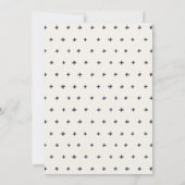 Kraft Pine Bossen Mountain Sketch Wedding Invite Bedankkaart (Achterkant)