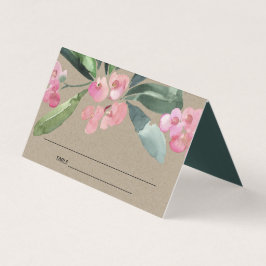 KRAFT PINK CHRIST THORN BLOOM WEDDING PLACE KAART