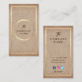  Kraft PRINT Sociaal - Visitekaartje (Voorkant / Achterkant)