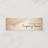 Kraft Printed Gold Leaf Soul Mini Visitekaartje (Voorkant)