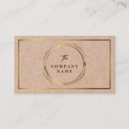  Kraft PRINTED Social Gold Visitekaartje