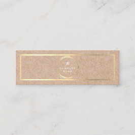  Kraft PRINTED Social Mini Visitekaartje