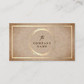  Kraft PRINTED Social Visitekaartje (Voorkant)