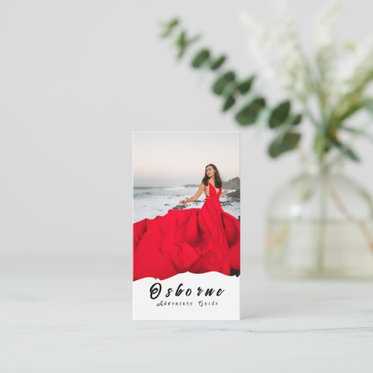 Kraft Rocky Mountain Adventure Guide Visitekaartje (Staand voorkant)