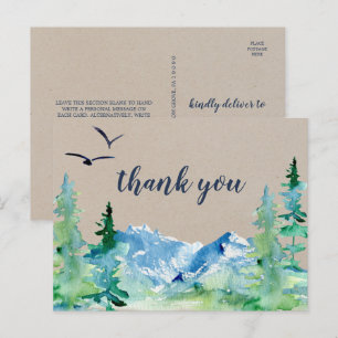 Kraft Rocky Mountain Dank je Briefkaart