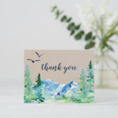 Kraft Rocky Mountain Dank je Briefkaart (Staand voorkant)