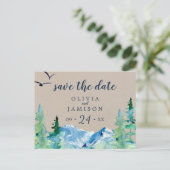 Kraft Rocky Mountain Red het Briefkaart Date (Staand voorkant)