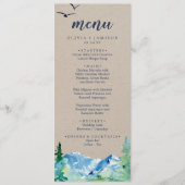 Kraft Rocky Mountain Weddenmenu Menu (Voorkant)
