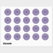Kraft & Rustic Grape Juice Label Sticker (Vel)