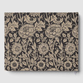 Kraft rustiek modern we doen bruiloft gastenboek (Achterkant)