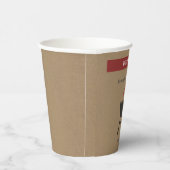 Kraft & Rustieke BBQ Party Verjaardag Papieren Bekers (Rechts)