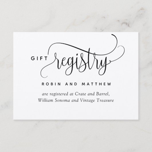 Kraft, rustieke bruiloft register behuizing Kaart (Voorkant)