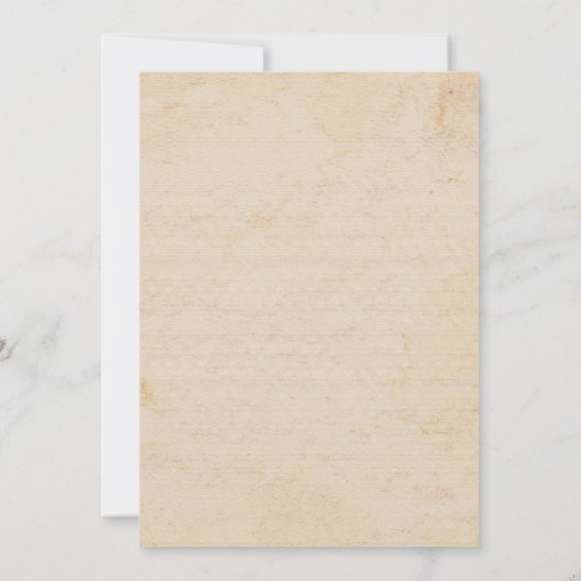  Kraft Safari Oerwoud ONE 1e Verjaardagsfeest Kaart (Achterkant)