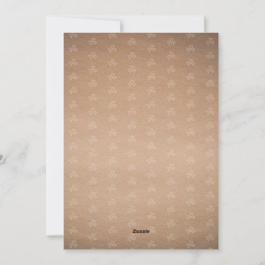 Kraft Script | Moderne nieuwjaarsfotocollage-kaart Feestdagenkaart (Achterkant)