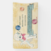 Kraft show lammetjes breien kroeshaak homespun ba spandoek (Verticaal)