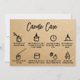 Kraft Simple Candle Care - Bedankt voor het toevoe
