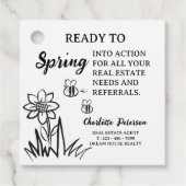 Kraft Spring Real Estate Pop by Gift Labels (Voorkant)