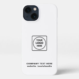 Kraft stijl op maat gemaakt bedrijfslogo iPhone ho 13 Hoesje