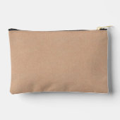 Kraft stijl print gesneden genaaid kleine accessoi etui (Achterkant)