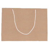 Kraft Style Large Gift Bag Charming Gift Packaging Groot Cadeauzakje (Achterkant)