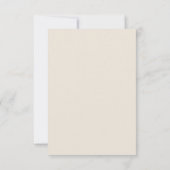Kraft Terracotta Bruiloft Save The Date (Achterkant)