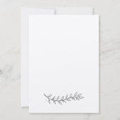 Kraft-uitloopaankondigingskaarten | We zijn weggel Kaart (Achterkant)