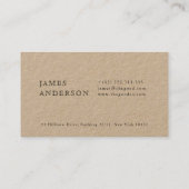  Kraft Visitekaartje (Achterkant)