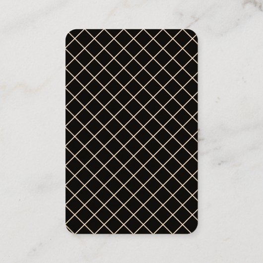 Kraft voor schuurlappen visitekaartje (Achterkant)