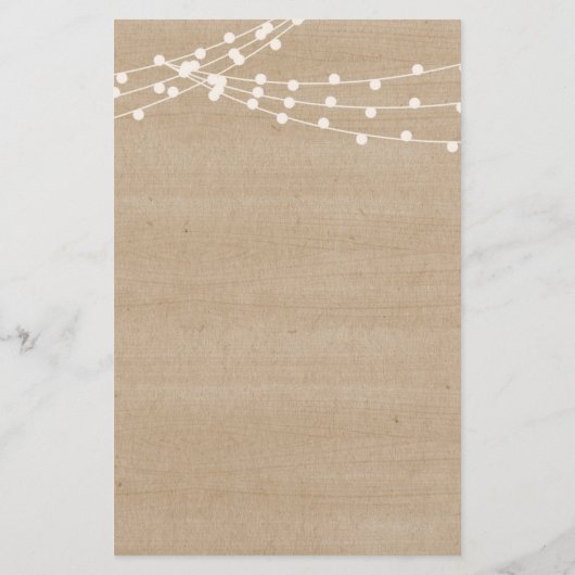 Kraft wat er in je paarse vrijgezellenfeest spel z flyer (Achterkant)