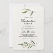 Kraft Waterverf Green Olive Branch Kaart (Voorkant)