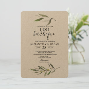Kraft Waterverf Green Olive Branch Kaart