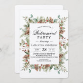 Kraft Winter Groen Denneappel Lijst Kaart (Voorkant / Achterkant)