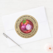 Kraft Zelfgemaakte Salsa Label Sjabloon (Envelop)