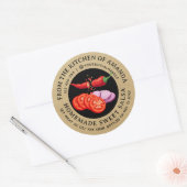  Kraft Zelfgemaakte Tomato Salsa Label (Envelop)