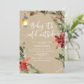 Kraft ziet er uit op Evergreen Baby, het is koud b Kaart (Staand voorkant)