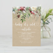 Kraft ziet er uit op Evergreen Baby, het is koud b Kaart (Staand voorkant)