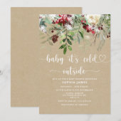 Kraft ziet er uit op Evergreen Baby, het is koud b Kaart (Voorkant / Achterkant)