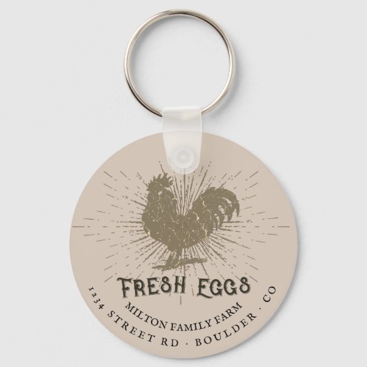 kraftmonogram voor decoratieve doeleinden sleutelhanger (Voorkant)