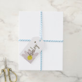 Kraftpapier Eenvoudige Duidelijke Handgemaakte Ges Cadeaulabel (Met Touw)