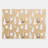 Kraftpapier | Gnome | Kerstmis Inpakpapier Vel (Voorkant)