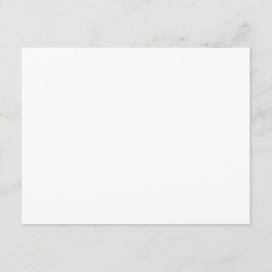 Kraftpapier Moderne Script Bruiloft Informatiekaartje (Achterkant)