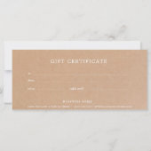 Kraftpapier voor bedrijfscadeaus (Achterkant)