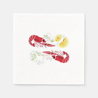 Kräftskiva / Crawfish boil Elegant Lemon en Dill Servet