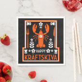 Kräftskiva - Zweeds Kreeftfeest Servet (Insitu)