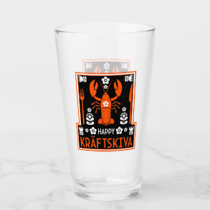Kräftskiva - Zweedse rivierkreeftenfeest Glas